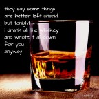 alcohol is your yoga, baby