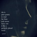 she is the poem